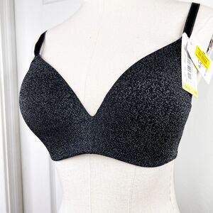 NWT | b. tempt'd | 36B | Black Metallic | Wire Free